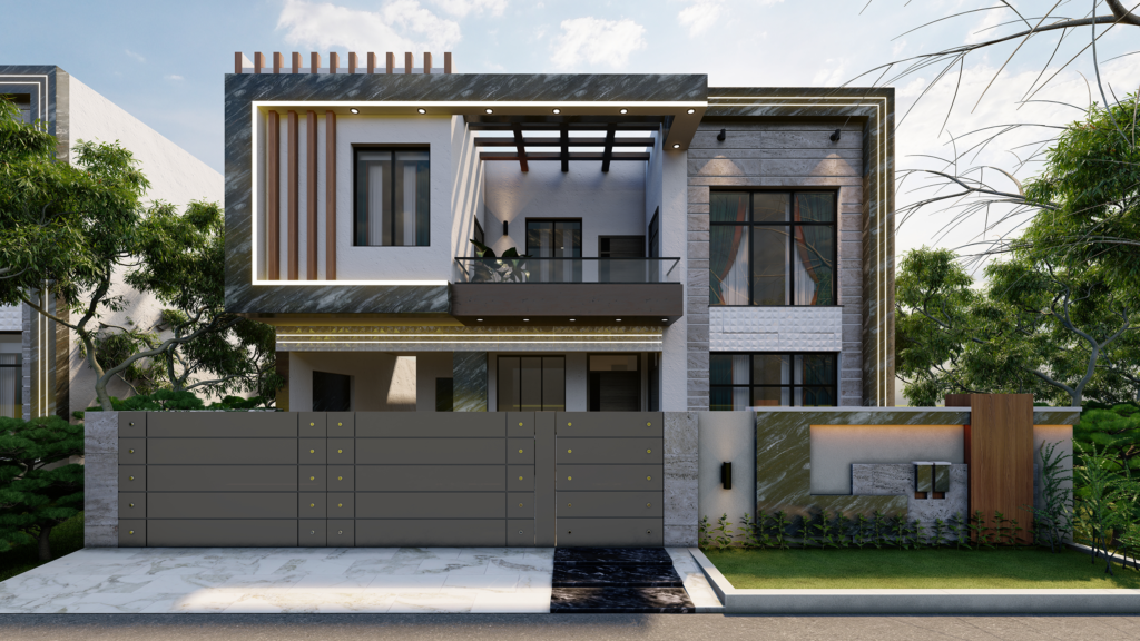Modern House elevation